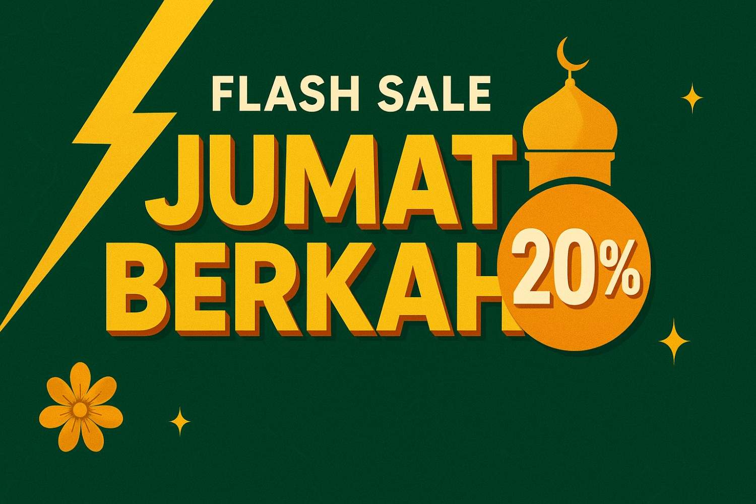Flash Sale Jumat Berkah Ryzamarket